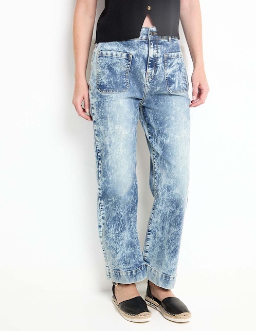 Jeans straight Week By Weekend para mujer