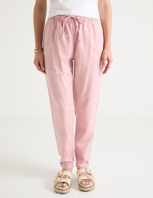 PANTALON HAREM WEEK B, CH, RUBOR CLARO
