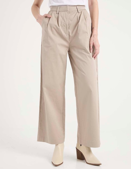 Pantalón easy pant wide leg para mujer