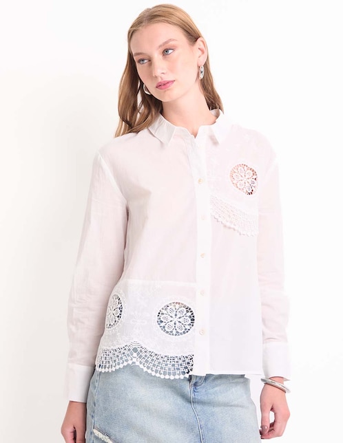 Blusa manga larga para mujer 1
