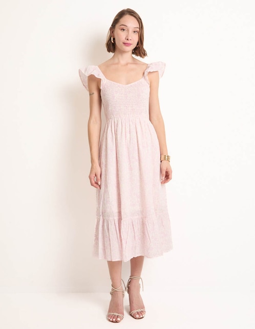 Vestido midi casual para mujer 1