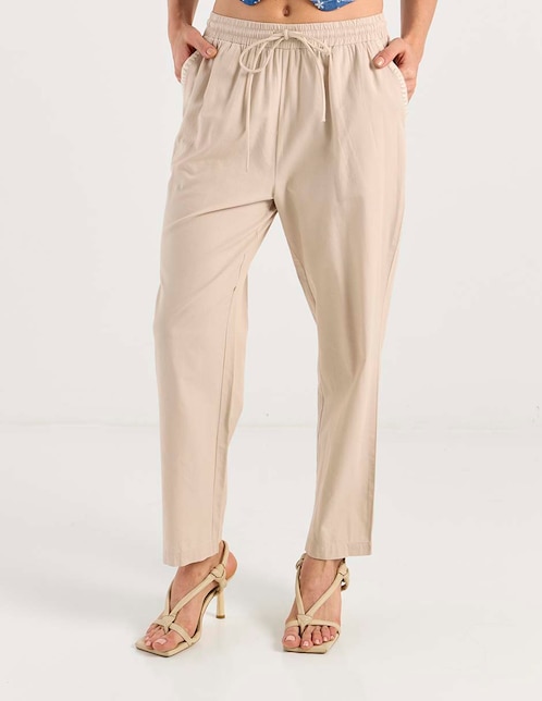 Pantalón easy pant straight para mujer 1
