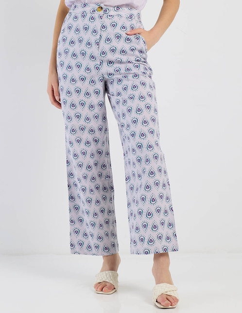 Pantalón coulotte Week By Weekend amplio para mujer