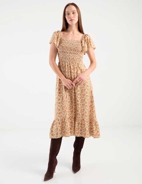 Vestido midi casual para mujer 1