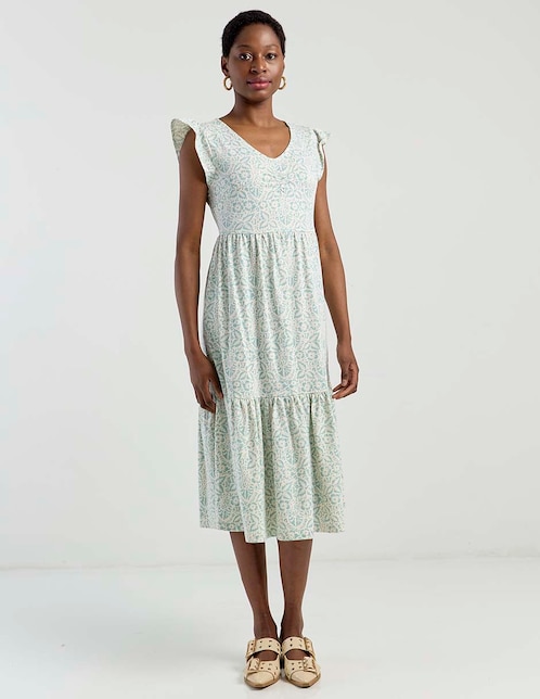 Vestido 3/4 casual para mujer 1