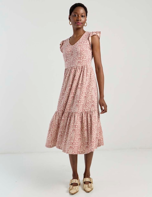 Vestido 3/4 casual para mujer 1