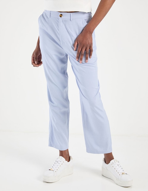 Pantalón capri Week By Weekend straight para mujer
