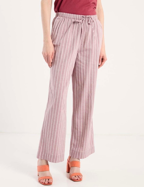 Pantalón flare Week By Weekend acampanado para mujer