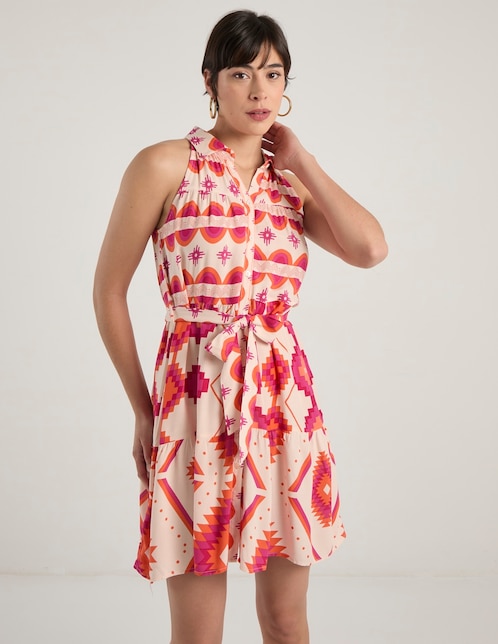 Vestido corto casual para mujer 1