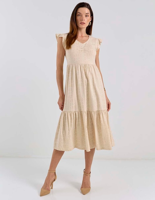 Vestido midi casual para mujer 1