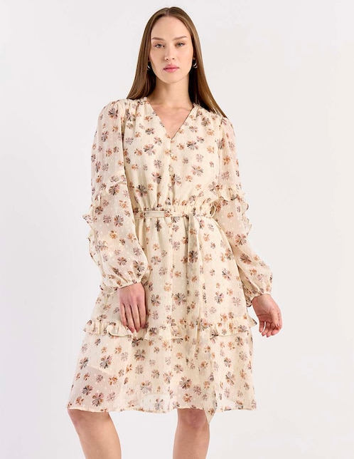 Vestido 3/4 casual Week by Weekend para mujer
