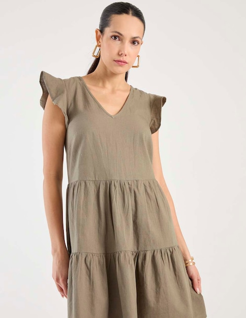 Vestido corto casual para mujer 1