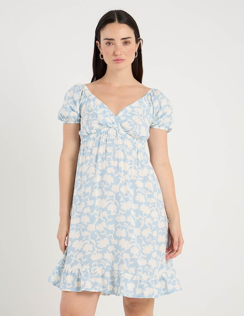 Vestido corto casual para mujer 1