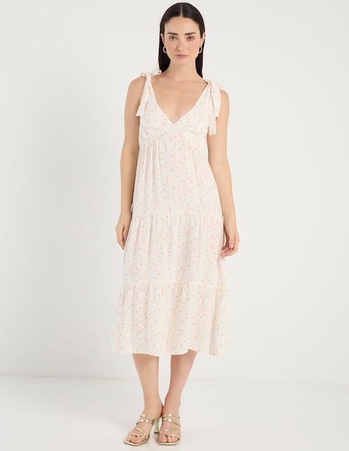 Vestido midi casual para mujer 1