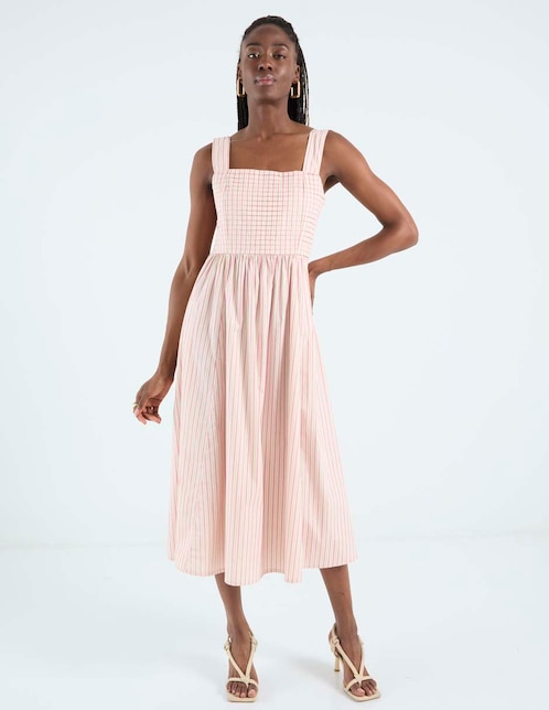 Vestido crop casual Week by Weekend para mujer