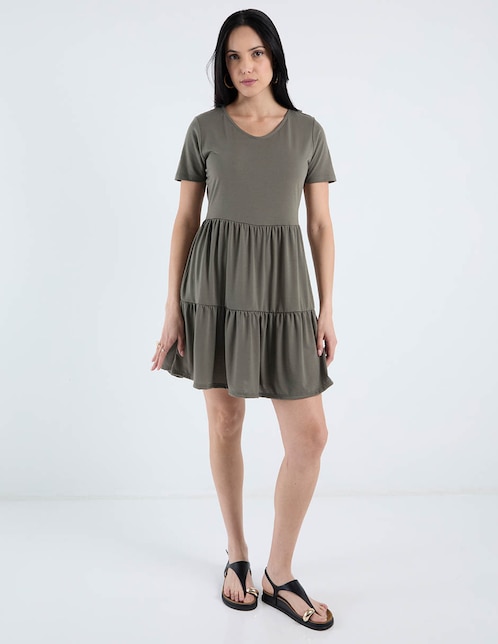 Vestido corto casual para mujer 1