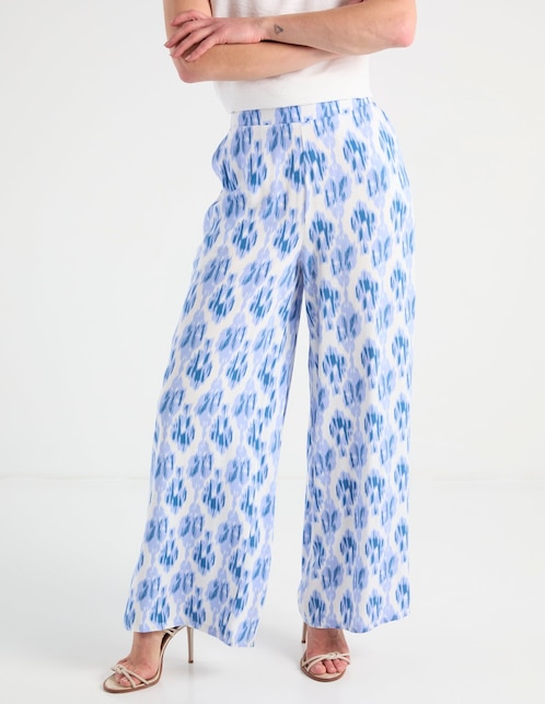 Pantalón relaxed flare para mujer 1
