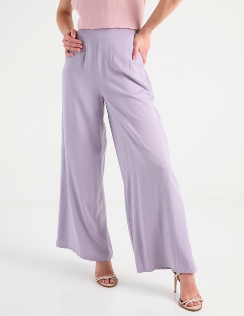 PANTALON WEEK BY, EG, LAVANDA BRUMOSA W