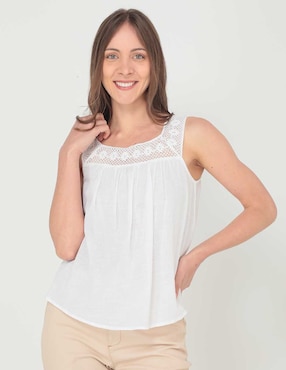 Blusa Weekend Sin Manga Para Mujer