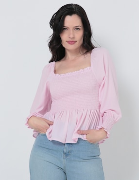 Blusa Weekend Manga Larga Para Mujer