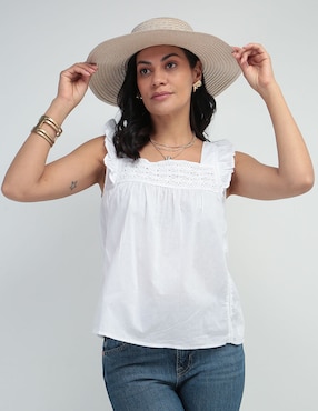 Blusa Weekend Sin Manga Para Mujer