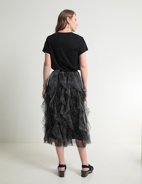 Falda midi Week by weekend a la cadera
