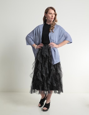 Falda midi Week by weekend a la cadera