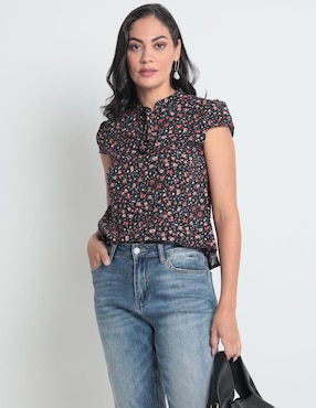 Blusa Weekend Manga Corta Para Mujer