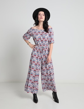 Jumpsuit Weekend Estampado Floral Para Mujer