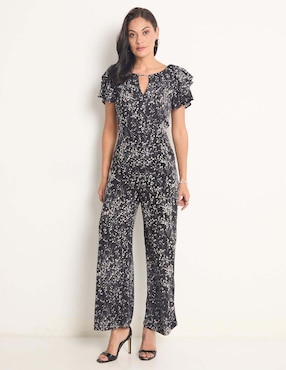 Jumpsuit Weekend Formal Estampado Floral Para Mujer