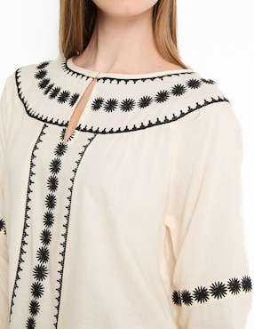 Blusa manga larga para mujer