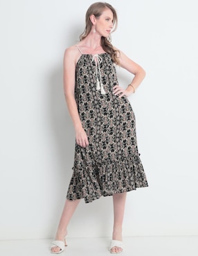 Vestido Midi Casual Weekend Para Mujer