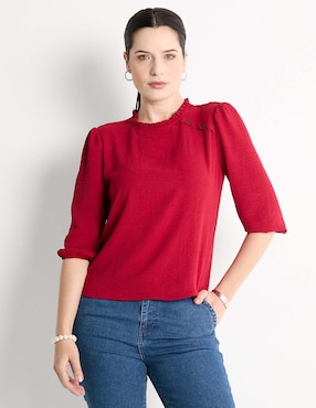 Blusa Weekend Manga Al Codo Para Mujer