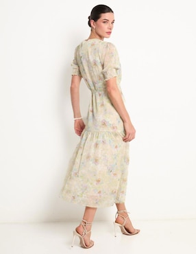 Vestido midi casual Week by weekend para mujer