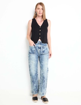 Jeans straight Week By Weekend para mujer