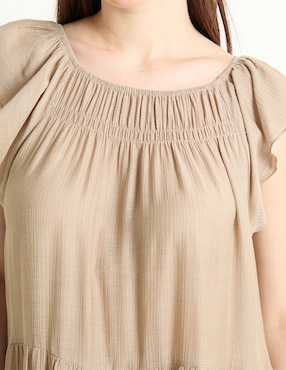Vestido crop casual Week by Weekend para mujer