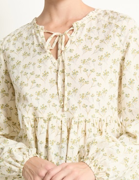 Blusa manga larga para mujer