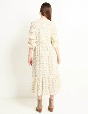 Vestido midi casual Week by Weekend para mujer