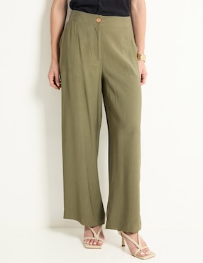 Pantalón relaxed Week by Weekend amplio para mujer