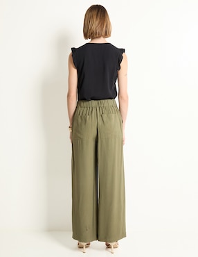 Pantalón relaxed Week by Weekend amplio para mujer