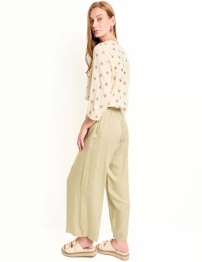 Pantalón relaxed Week By Weekend amplio para mujer