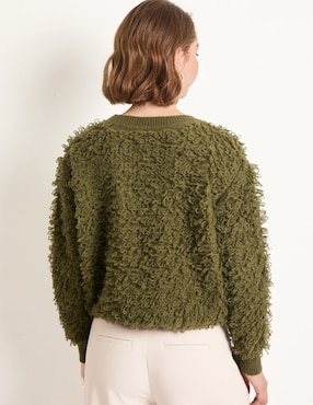 Suéter Week by Weekend cuello redondo para mujer