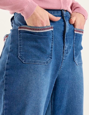 Jeans relaxed straight Week By Weekend para mujer