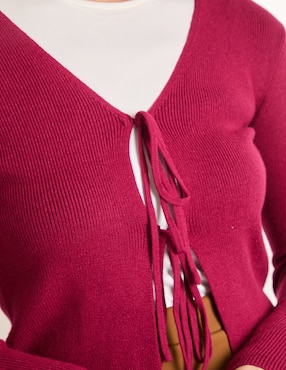 Suéter Week By Weekend cuello con amarre para mujer