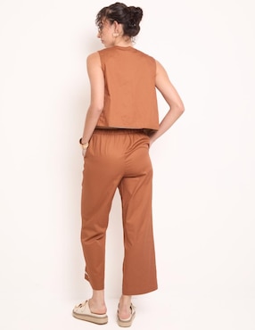 Pantalón capri Week by Weekend straight para mujer
