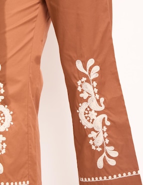 Pantalón capri Week by Weekend straight para mujer