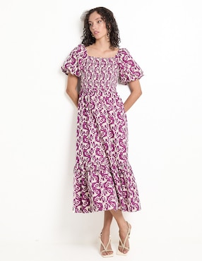 Vestido crop casual Week by Weekend para mujer