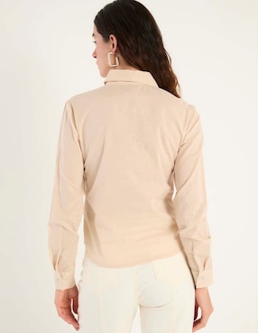 Blusa manga larga para mujer