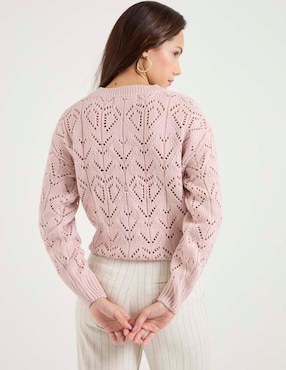 Suéter Week by Weekend cuello redondo para mujer