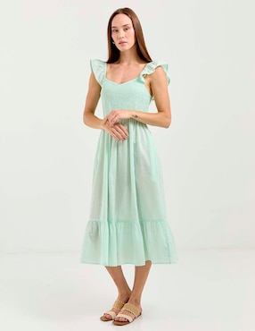 Vestido midi casual Week By Weekend para mujer